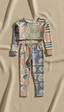 Mix-and-Match Patterned Leggings Set