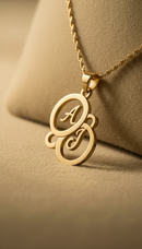 Empire Personalized Gold Pendant Necklace