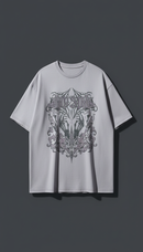 Oversized Gothic Crown Tee