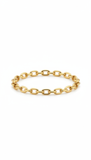 Half Chunky Chain Titanium Steel Bracelet
