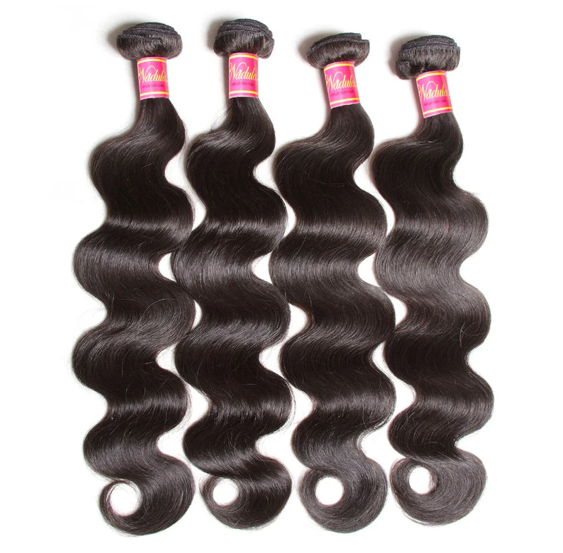 Brazilian Hair Body Wave Bundles Remy Hair 8-30inch Natural Color