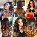 Ombre Hair Bundles Brazilian Loose Wave Bundles