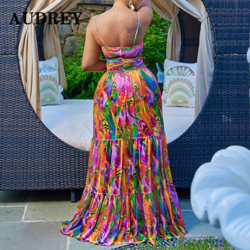 Vestidos africanos para mujer Dashiki elegante