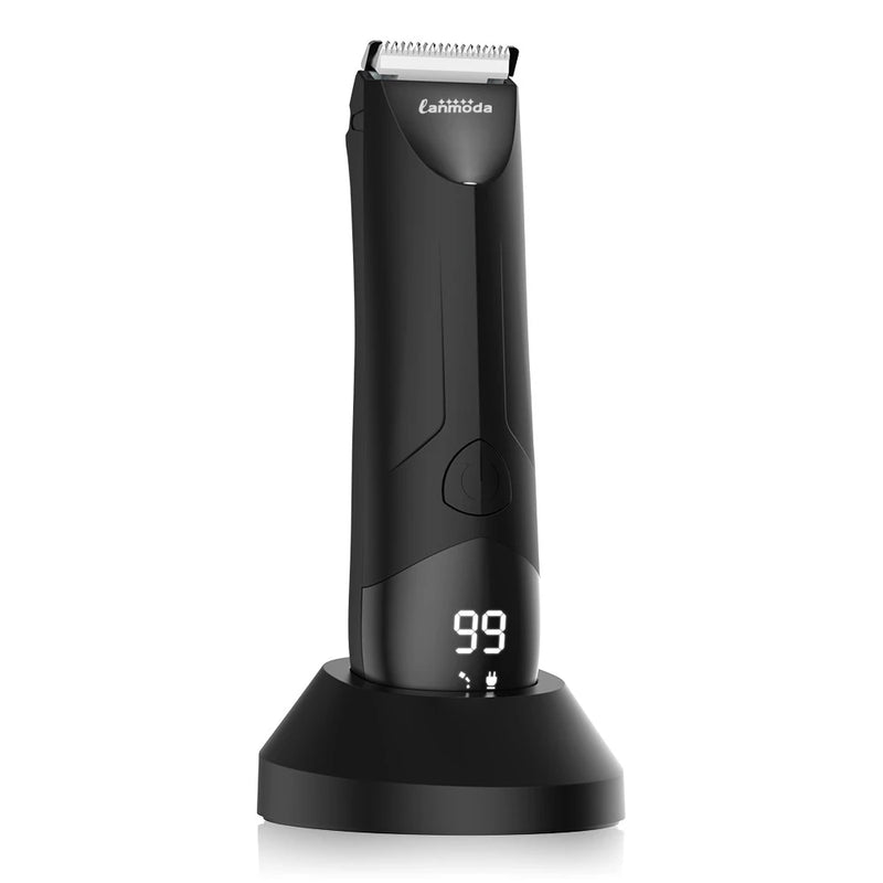 Electric Body Shaver Manscaper Pubic Hair Trimmer Grooming Clipper