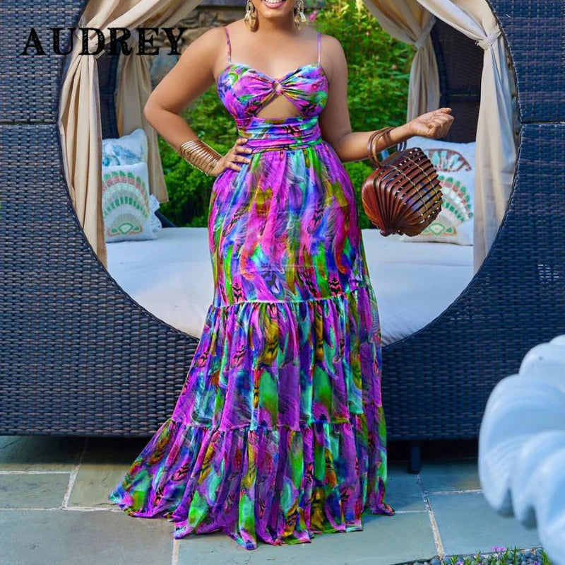 Vestidos africanos para mujer Dashiki elegante