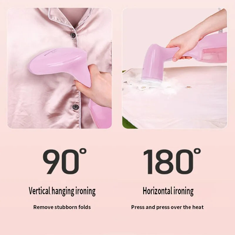 Fast-Heat 1500W Garment Steamer for Home Travelling Portable