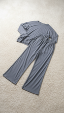 Slate Gray Modal Loungewear Set