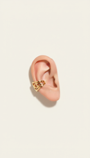 Geometric Gold Vermeil Ear Cuff