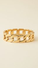 18K Gold-Plated Stainless Steel Chain Bracelet